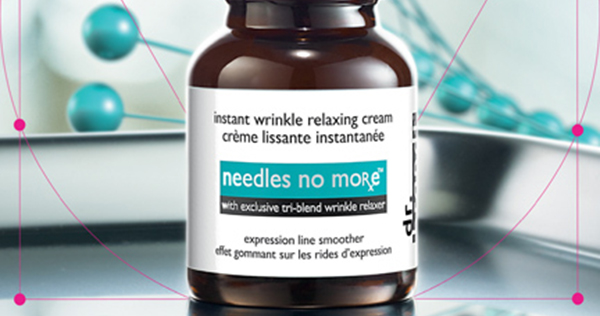 No more wrinkles! Relaxing cream Needles No More from Dr. Brandt