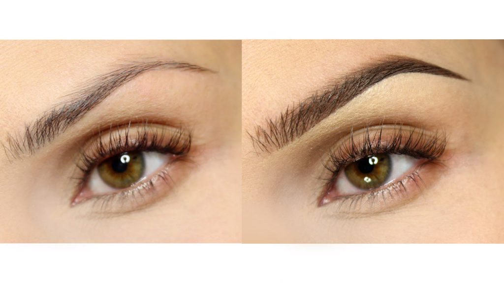 Eyebrow makeup. How to fill in and style your brows to get the natural look?