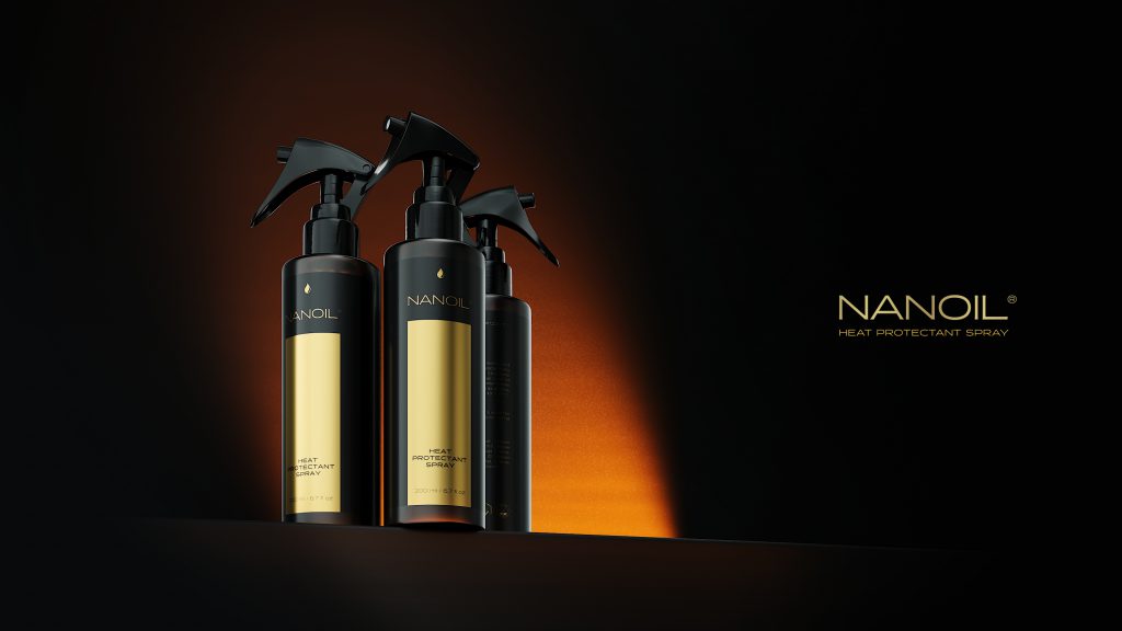 Protection Against Blow-Drying Hair Damage? Try Nanoil Heat Protectant Spray!